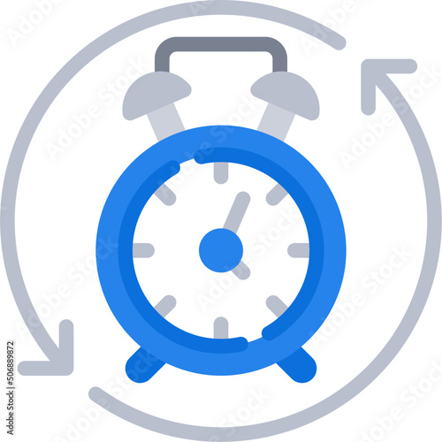 Working Around The Clock Icon