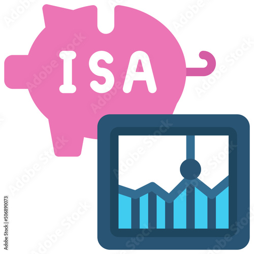 Stock Market ISA Icon