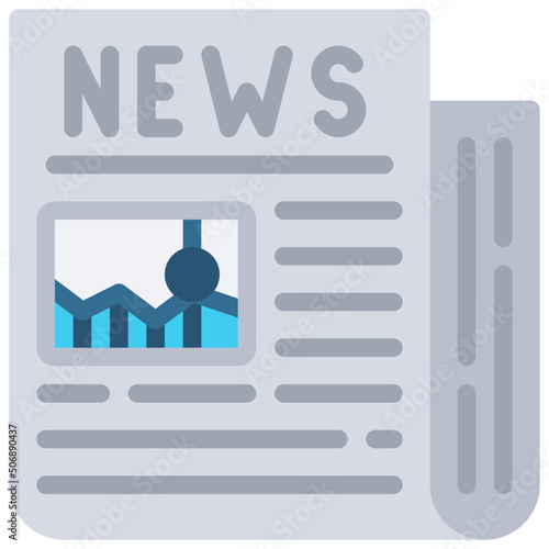 Newspaper Stock Icon