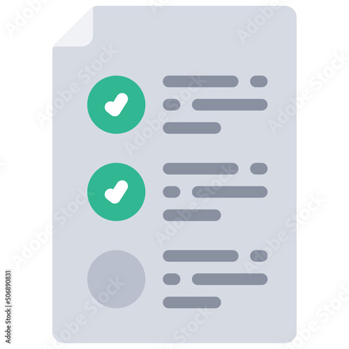 Task List Document Icon