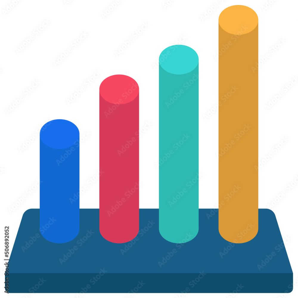 Circular Bar Chart Icon Circular Bar Chart Icon