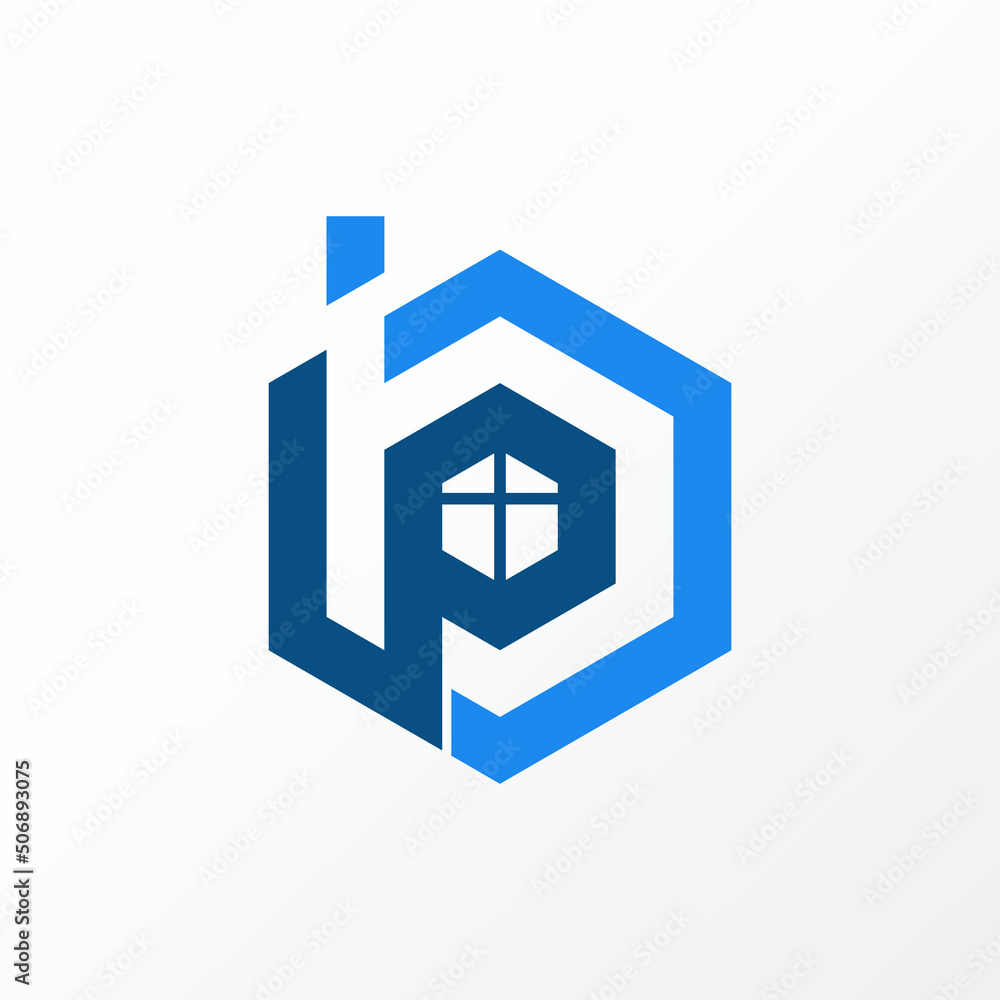 Letter or word BP or PB negative space font with hexagon, window, and chimney image graphic icon logo design abstract concept vector stock. Can be used as a symbol related to initial or property Letter or word BP or PB negative space font with hexagon, window, and chimney image graphic icon logo design abstract concept vector stock. Can be used as a symbol related to initial or property
