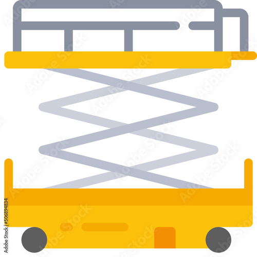 Scissor Lift Icon