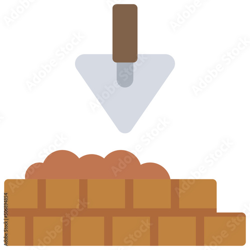 Brick Laying Icon