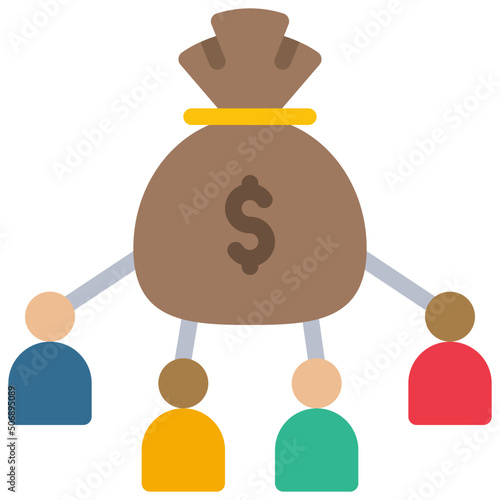 Crowd Funding Icon