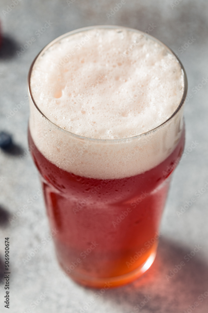 Cold Refreshing Berry Beer Shandy Cold Refreshing Berry Beer Shandy