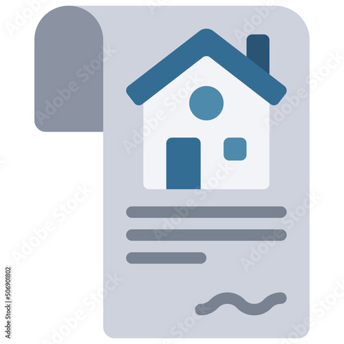 Mortgage Contract Icon
