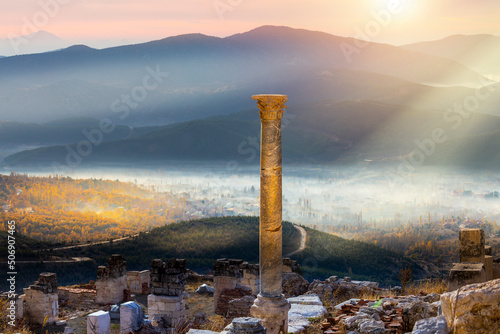 Canvastavla Sagalassos Ancient City