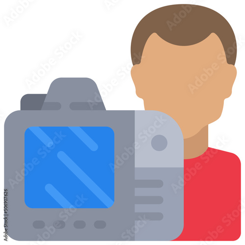 Male Vlogger Icon