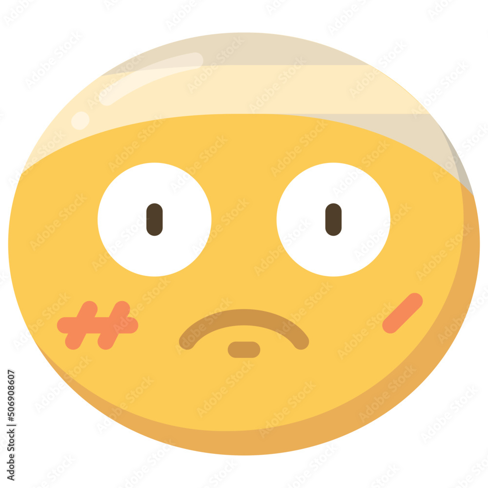 Fototapeta premium Injured Icon