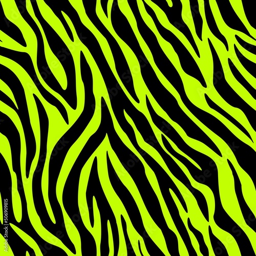  Zebra stripes vector seamless print  fashion illustration for textile