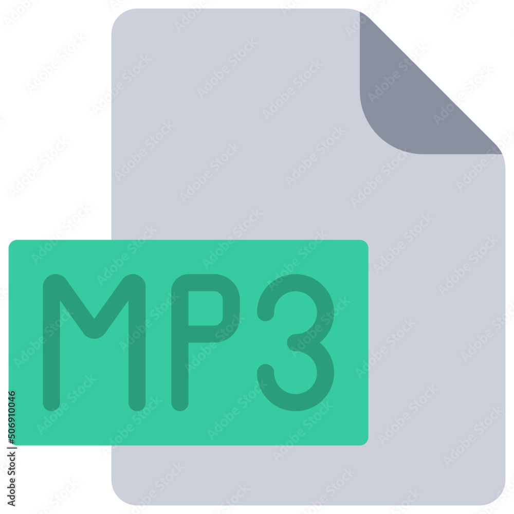 Fototapeta premium Sound File Icon