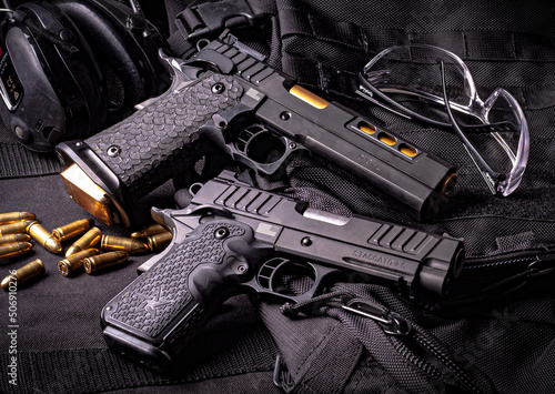 Pair of sport pistols photo
