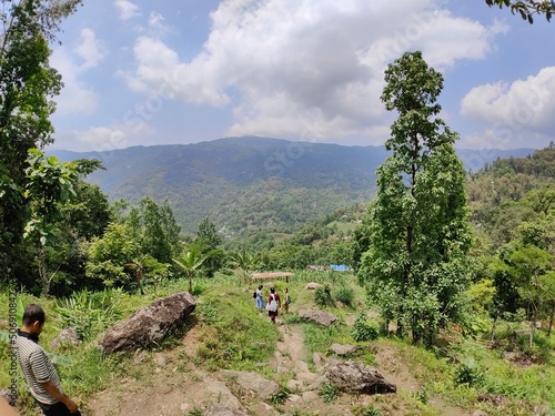Lolay Village Kalimpong view from the mountain, Village Life