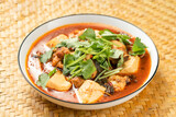 Sichuan-style home-style tofu chicken