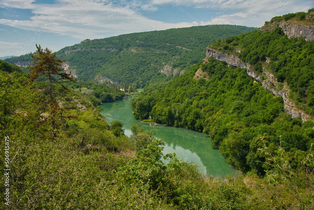 Gorges de Balme in Savoie in Frankreich