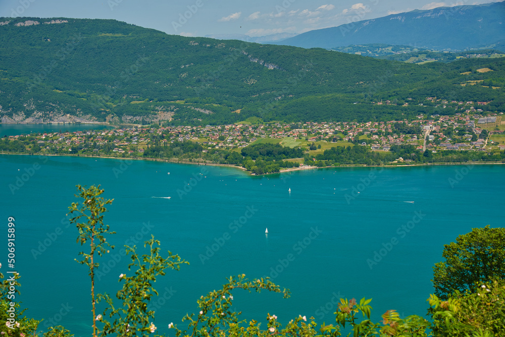Lac de Bourget  in Savoie in Frankrech