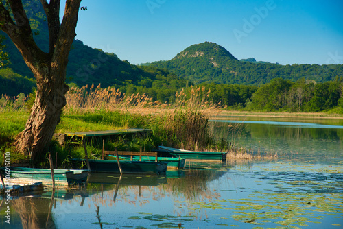 Lac de Barterand im Bugey in Frankreich photo