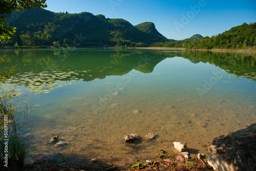 Lac de Barterand im Bugey in Frankreich photo