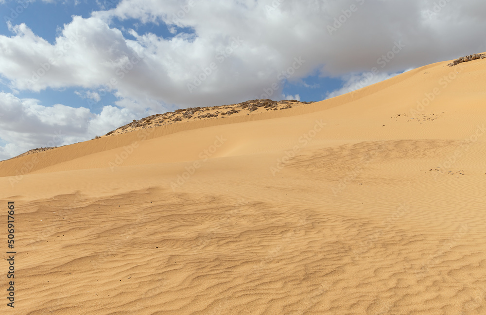 sand dunes in Arava desert Israel