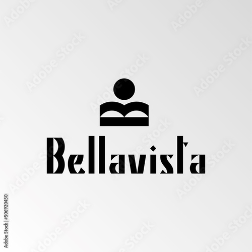 Logo Bellavista. Moderno, universale, idea, vettoriale, icona.