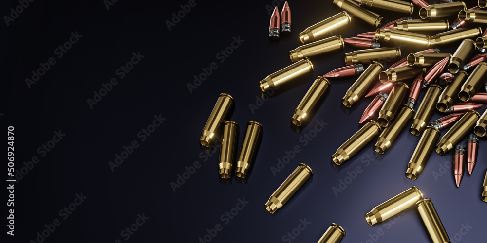 3D Rendering, realistic mock up of bullets. Rifle bullets close-up. Cartridges for rifle and carbine 3D Rendering, realistic mock up of bullets. Rifle bullets close-up. Cartridges for rifle and carbine