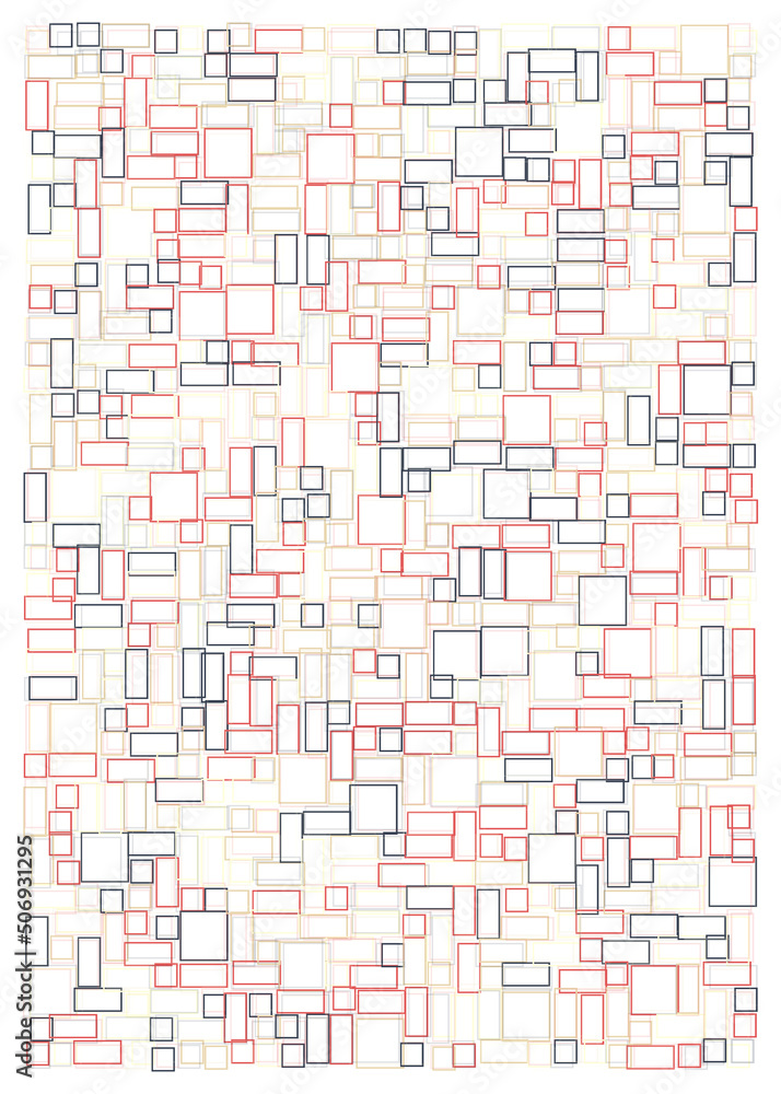 Offset Quads generative art background art illustration Offset Quads generative art background art illustration