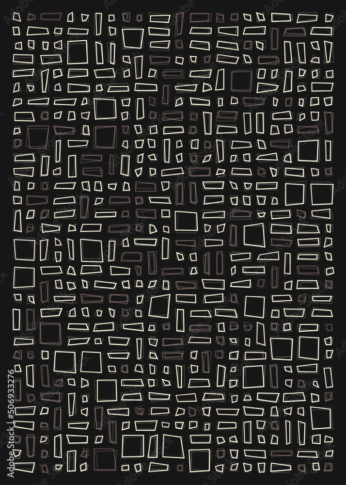 Offset Quads generative art background art illustration Offset Quads generative art background art illustration