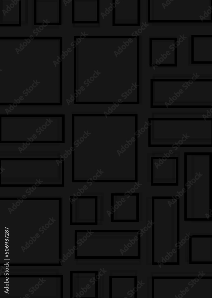 Offset Quads generative art background art illustration Offset Quads generative art background art illustration