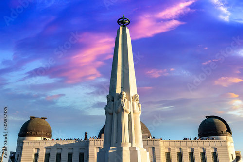 Vászonkép Griffith Observatory in Los Angeles