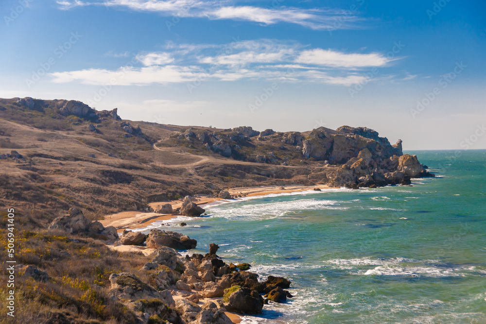 Fototapeta premium Sea. Crimea. General's beaches.