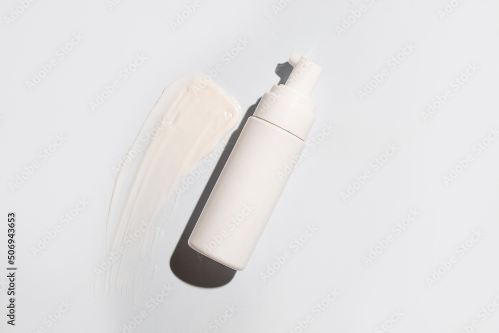 mockup of perfume skin care bottle cosmetic tube of beauty makeup facial, treatment cleanser face foam, beauty healthcare branding packaging in water splash mockup of perfume skin care bottle cosmetic tube of beauty makeup facial, treatment cleanser face foam, beauty healthcare branding packaging in water splash