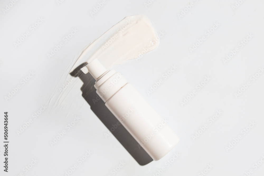 mockup of perfume skin care bottle cosmetic tube of beauty makeup facial, treatment cleanser face foam, beauty healthcare branding packaging in water splash mockup of perfume skin care bottle cosmetic tube of beauty makeup facial, treatment cleanser face foam, beauty healthcare branding packaging in water splash