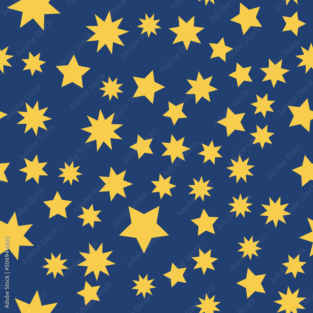 simple vector pattern yellow stars simple vector pattern yellow stars