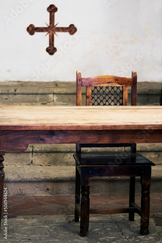 Spooky Church Chair