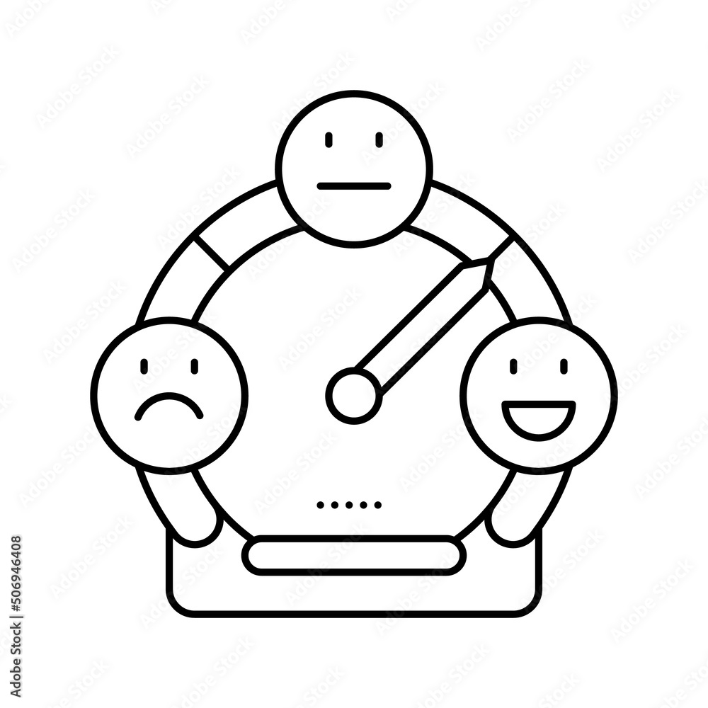 satisfaction quality line icon vector illustration satisfaction quality line icon vector illustration