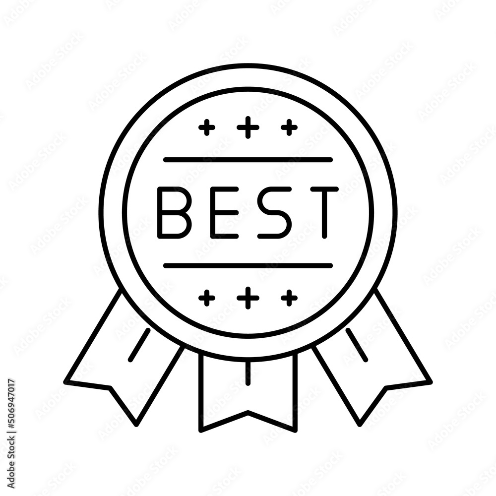 best quality line icon vector illustration best quality line icon vector illustration