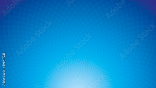 Deep Blue Wide Screen Webpage or Business Presentation Abstract Background with copyspace. HD 16x9 vector pattern. No transparents, no gradients.