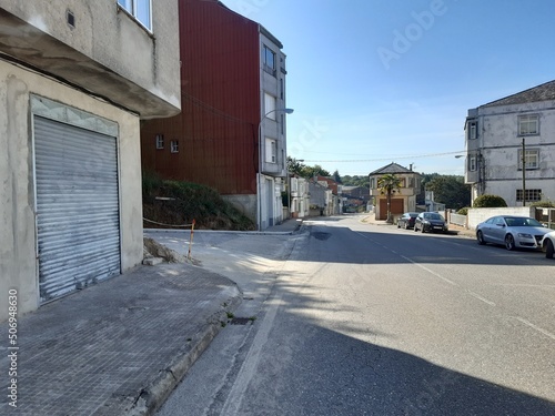 Calle de acceso a Vilalba, Galicia