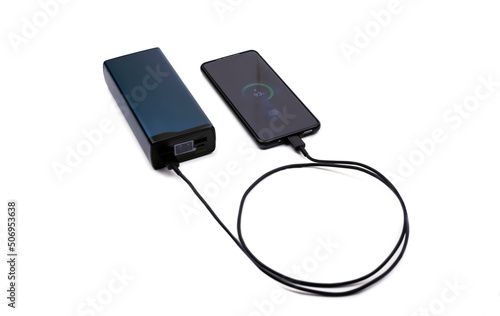 Charging a mobile phone with a power bank
