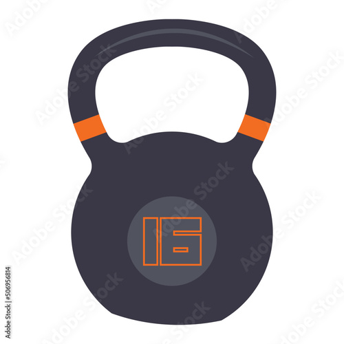 sport fitness and workout equipment kettlebell