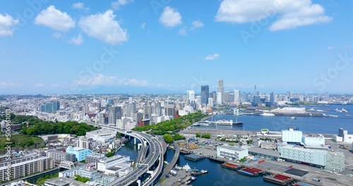 横浜 空撮