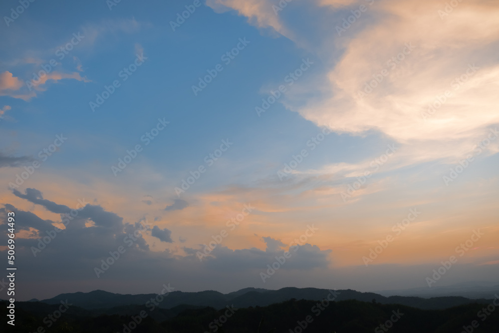 sky and clouds at sunset sky and clouds at sunset
