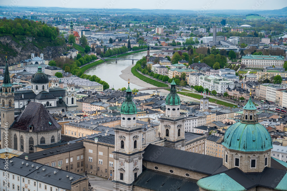 View of the city of Salzburg