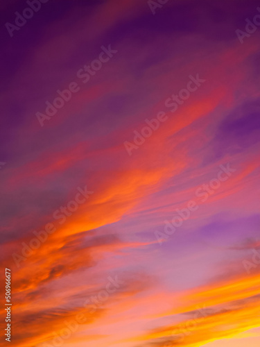 Sunset Bright Clouds © Misty