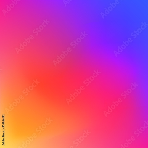 Holographic background gradient. Orange, red, purple color. Vector illustration design EPS 10.