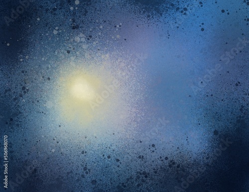 Blue sky with Cosmic light 