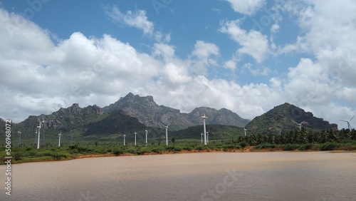 Muppandal wind farm, Kanyakumari district, Tamil Nadu