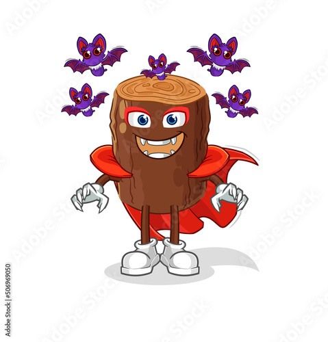 log Dracula illustration. character vector
