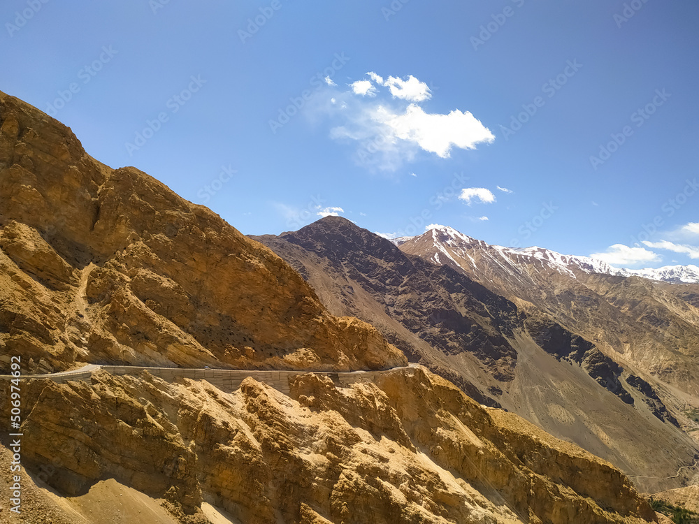 Beautiful mountains landscapes in Himachal Pradesh, West, India